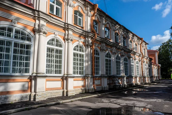 Εξωτερικό Του Alexander Nevsky Lavra Μοναστήρι Στην Αγία Πετρούπολη Ρωσία — Φωτογραφία Αρχείου