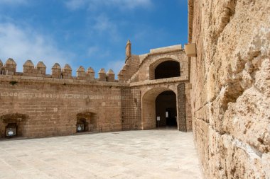 Alcazaba 'nın İçi, Endülüs, Güney İspanya, Avrupa