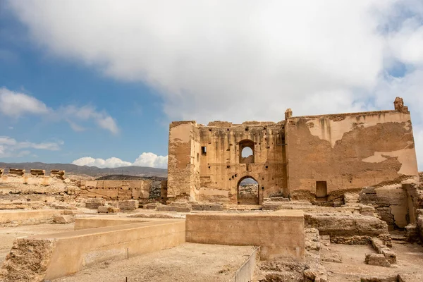 Wnętrze Alcazaba Almeria Andaluzja Południowa Hiszpania Europa — Zdjęcie stockowe