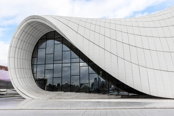 Exterior Del Centro Heydar Aliyev Zaha Hadid Architects Bakú Azerbaiyán — Foto de Stock