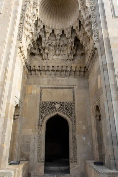 Túmulo Dentro Palácio Dos Shirvanshahs Cidade Velha Baku Azerbaijão — Fotografia de Stock