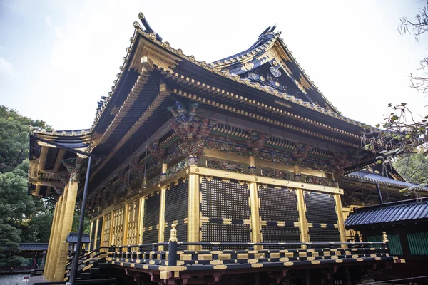 Santuário de Toshogu em Ueno Park - Tóquio - Japão — Fotografia de Stock