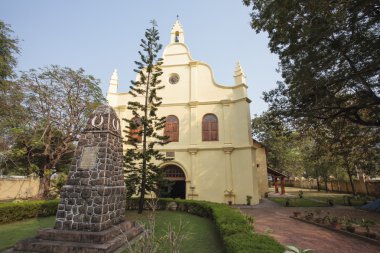Cephe Kochin - Kerala - Güney Hindistan sömürge St. Francis Kilisesi