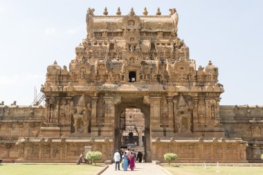 Brihadishwara Tapınağı Tanjore (Thanjavur) - Tamil Nadu - Güney Hindistan