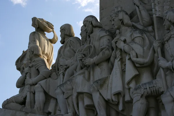 Denkmal der Entdeckungen - henry the navigator in belem, lisbon, portugal — Stockfoto