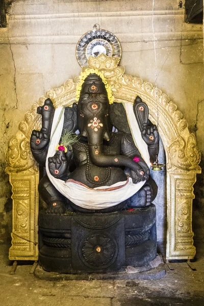 Estatua de Ganesha en Tanjore - Sur de la India —  Fotos de Stock