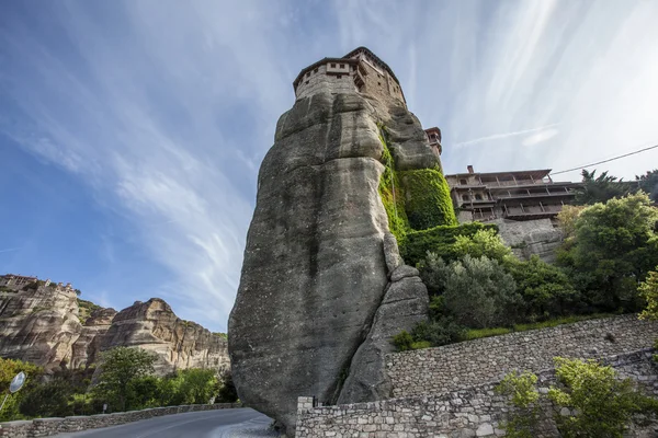 Nonce de Roussanou (Patrimoine Mondial) à Meteora (Kalambaka) en Grèce Centrale, Europe — Photo