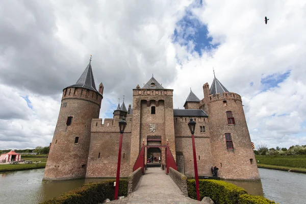 Muiderslot kasteel in Muiden-Noord Holland - Nederland - Europa — Stockfoto