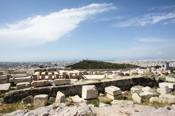 View at Athens from the Acropolis - Athens - Greece - Europe — Stock Photo, Image