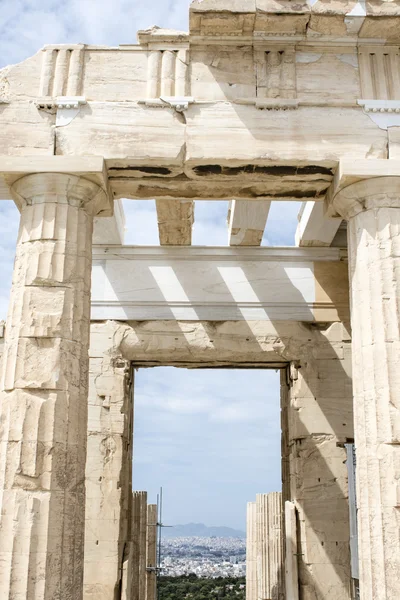 Acrópolis - Puerta Beule - Atenas - Grecia - Europa — Foto de Stock