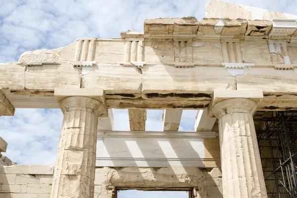 Acropolis - the Beule Gate - Athens - Greece - Europe — Stock Photo, Image