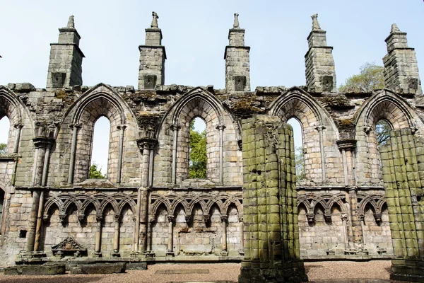 Ruínas da Abadia de Holyrood em Scotland, Reino Unido — Fotografia de Stock