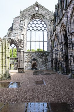 Holyrood Abbey Edinburgh, İskoçya, Birleşik Krallık'taki kalıntıları
