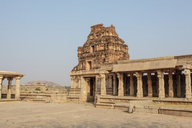Hampi, bir eski dünya mirası İstanbul - Hindistan (Asya içinde Hindu Vittala Tapınağı)