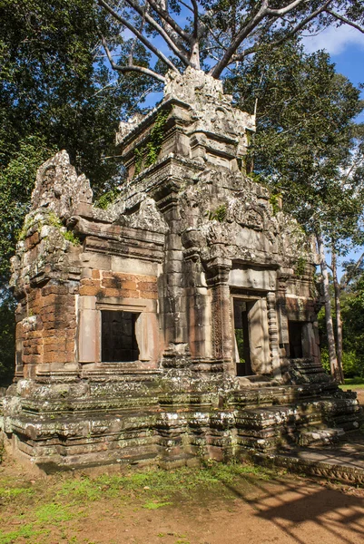 Chau říkají Thevoda, starověký chrám khmerské v Angkor, Kambodža - Asie — Stock fotografie