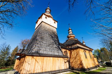 Brunary Wyzne 9Unesco Dünya Mirası Alanındaki Yunan Katolik Kilisesi Başmelek Mikail, Malopolska, Polonya, Avrupa