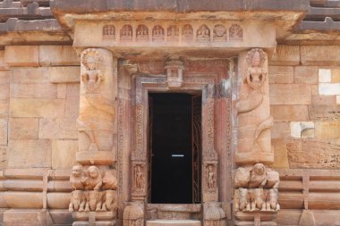 Bhubaneswar 'daki Rajarani tapınağının dışı, Odisha, Hindistan, Asya