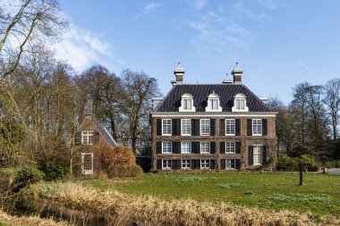 Buitenplaats 'ın dışında Maarssen, Utrecht, Hollanda, Avrupa' da Doornburgh