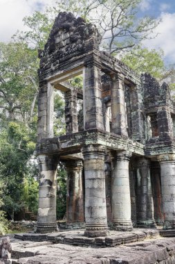 Angkor 'daki Preah Khan tapınağı, Siem Reap, Kamboçya, Asya
