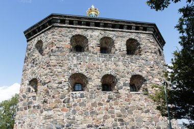 Skansen Kronan kalede Goteborg (Göteborg), İsveç, Scandinavia - Europe