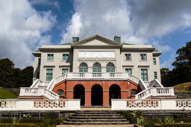 Gothenburg, İsveç, Scandinavia dışında Gunnebo Slott sarayın cephe