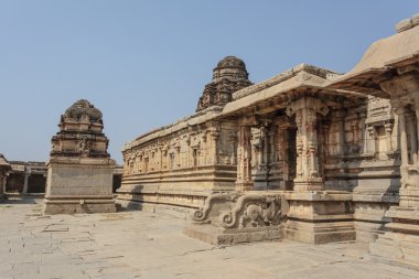 İç Hampi, Karnataka, Hindistan (Asya bir antik Hindu tapınağı)