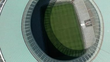 Cape Town Güney Afrika 'daki Covid-19 Kilitli Futbol Stadyumu Hava Alanı.