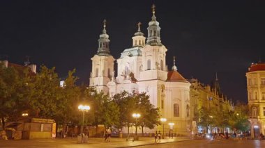 Prag, Çek Cumhuriyeti, 15.08.2025 - Gece Şehri.