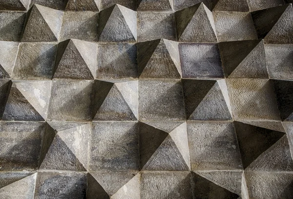 Piramide patroon architectonische details — Stockfoto