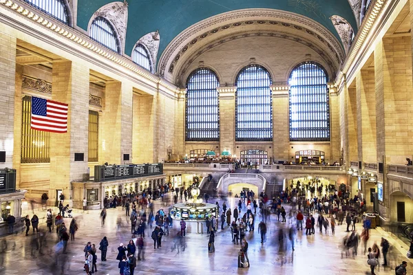 Grand Central İstasyonu hareket — Stok fotoğraf