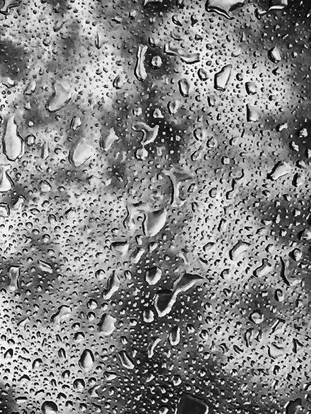 Abstrakta regndroppar Overhead — Stockfoto