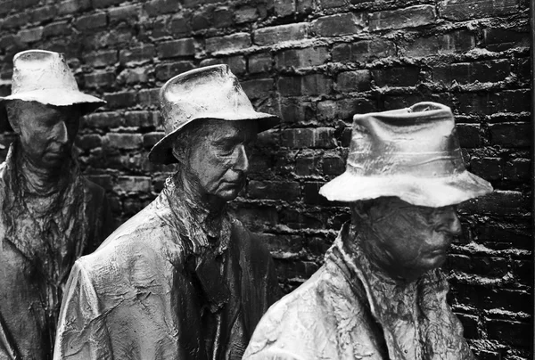 Dettaglio dal Franklin Delano Roosevelt Memorial — Foto Stock