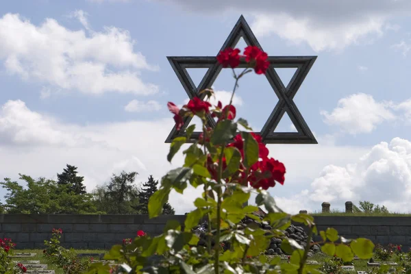 Památník holocaustu v Terezíně — Stock fotografie