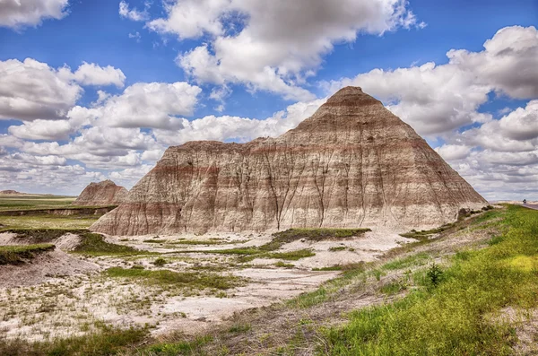 Ein Berg in den Badlands — Stockfoto