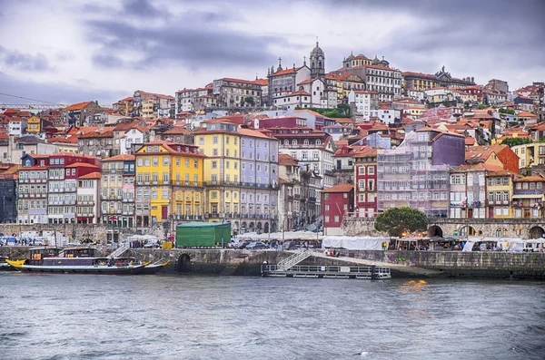 Porto och floden Douro — Stockfoto