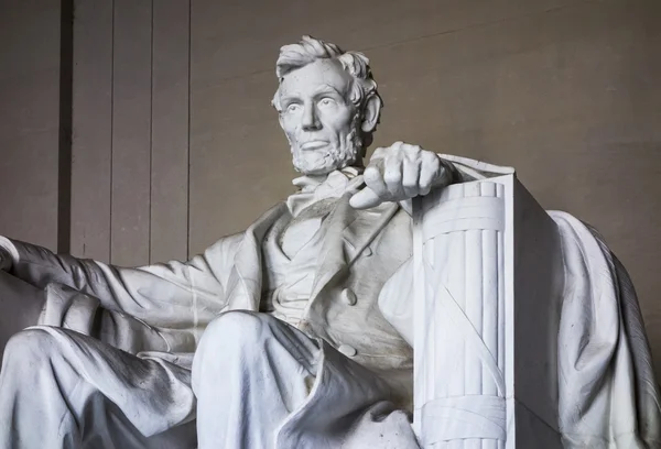 Denkmal für Abraham Lincoln Stockbild