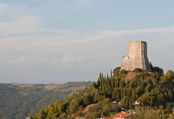 Rocca Orcia Castiglione Orcia Tuscany Italy — стоковое фото