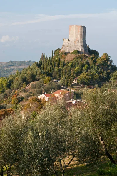 Rocca Orcia Castiglione Orcia Tuscany Italy — стоковое фото