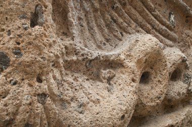 Citta del Tufo Arkeolojik Etrüsk Parkı, Toskana, İtalya.