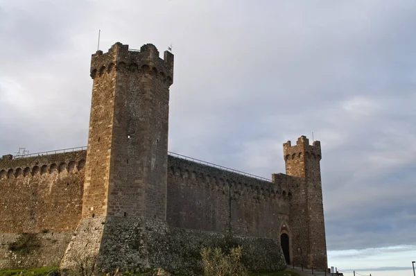 Montalcino Castle Tuscany Italy — Stock Photo, Image