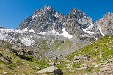 Massif of Monviso (Cozie alps)