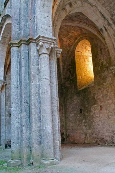 이탈리아 갈라가 수도원 의유적 — 스톡 사진
