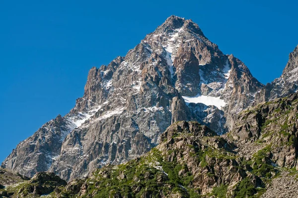 Massif Monviso Cozie Alps — Foto de Stock