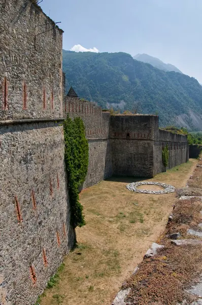 Bunker Valle Stura Demonte Alpes Marítimos Italia — Foto de Stock
