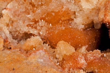 Arkaplan için makro mineral taşlı mağara