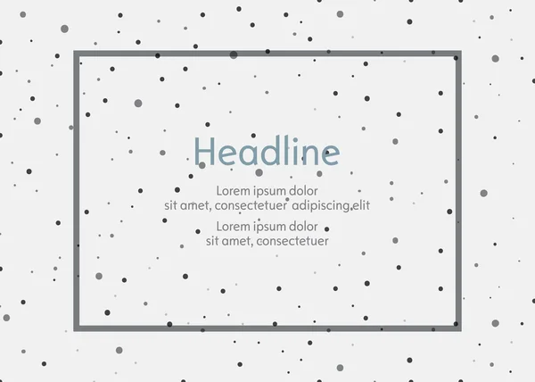 Background for presentation slides with dots. — Stock Vector