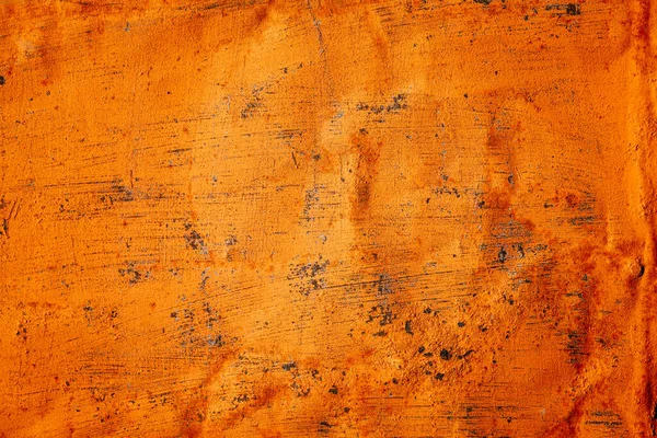 Lagrad Metallisk Orange Konsistens Grunge Metall Bakgrund — Stockfoto
