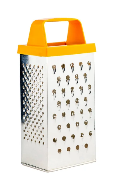 Vegetable Grater White Isolated Background Kitchen Grater Close — Stock Photo, Image