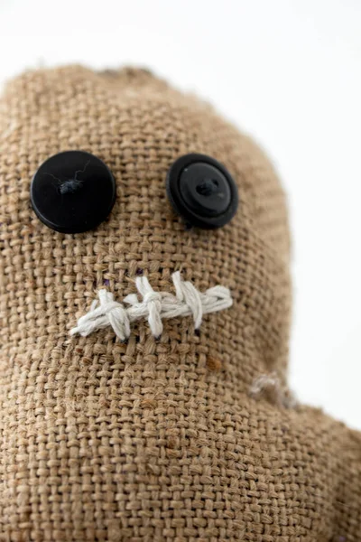 Лялька Вуду Ручної Роботи Концепція Ремесел Хобі Єкт — стокове фото