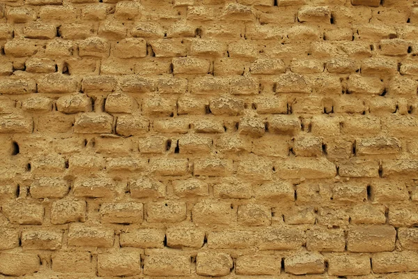 Adobe Mud Brick Wall — Stock Photo, Image